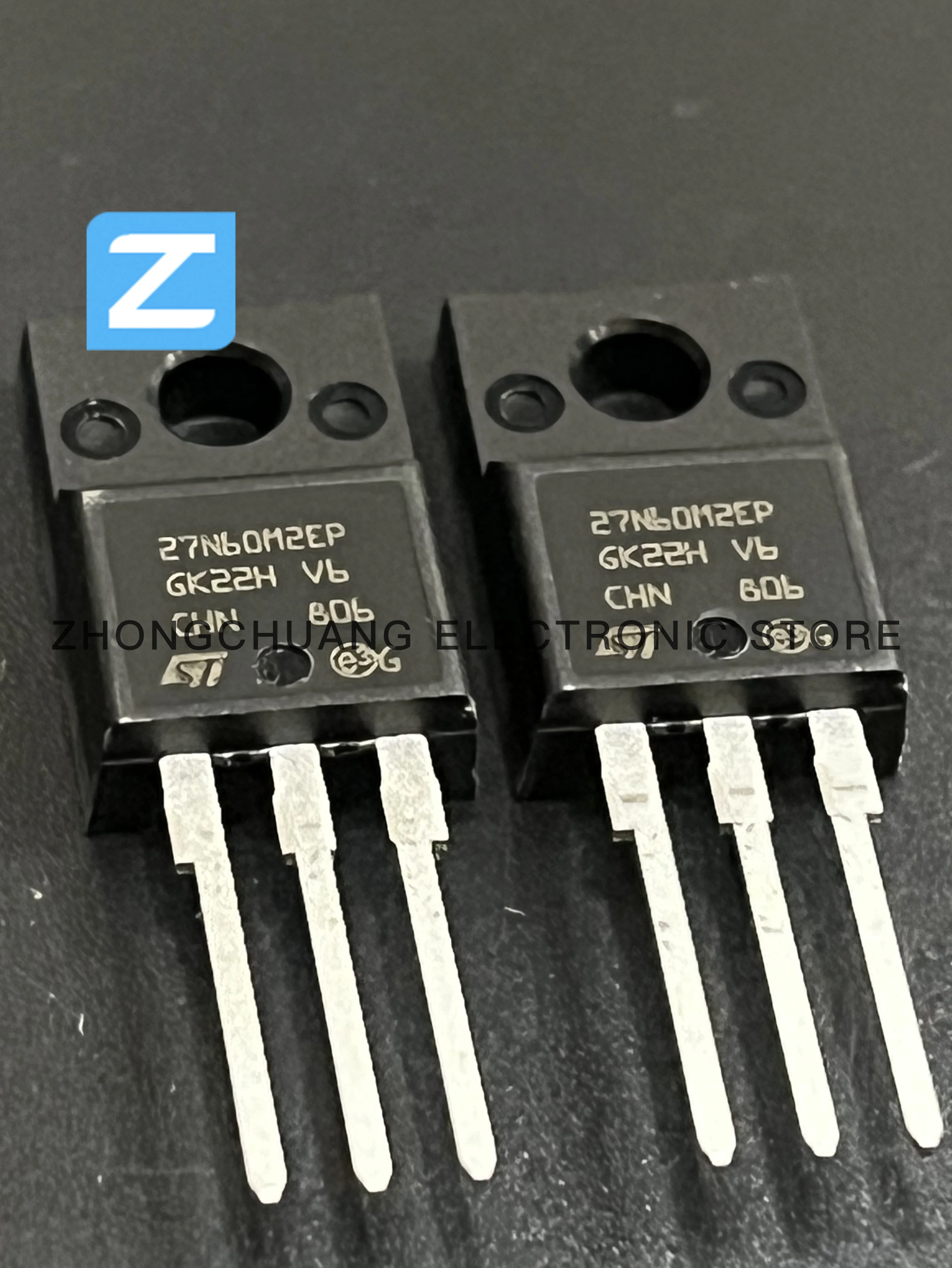 1-10PCS STF27N60M2 27N60M2 27N60M2EP TO-220F 600V 20A N-Channel MOSFET new original