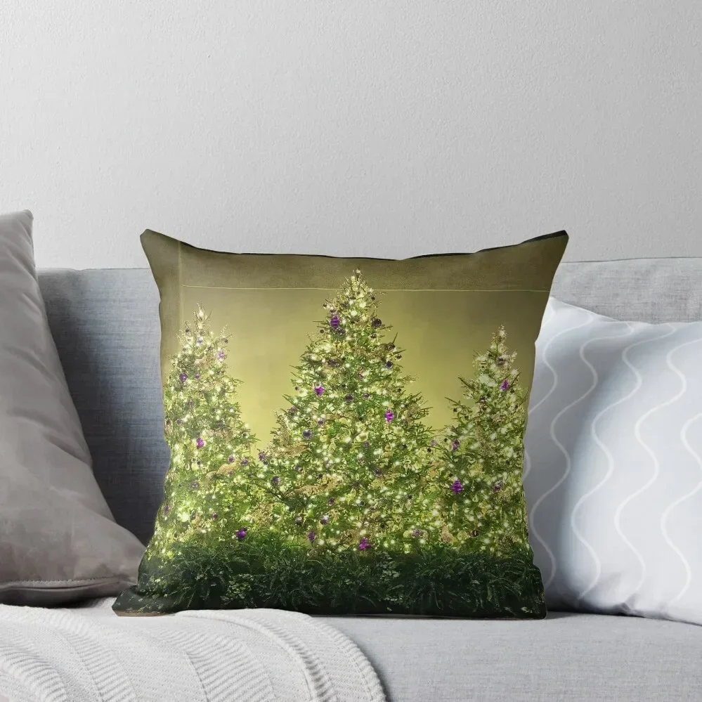 

A Longwood Gardens Christmas Throw Pillow Custom Cushion Decorative Cushions For Living Room pillow