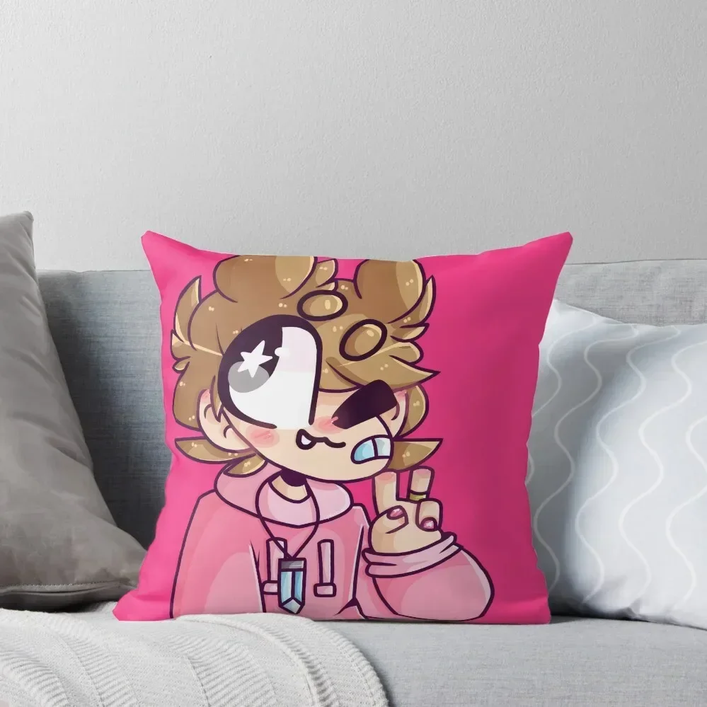 Pastel Tord Eddsworld Throw Pillow Decorative pillow case Christmas Pillowcase pillow