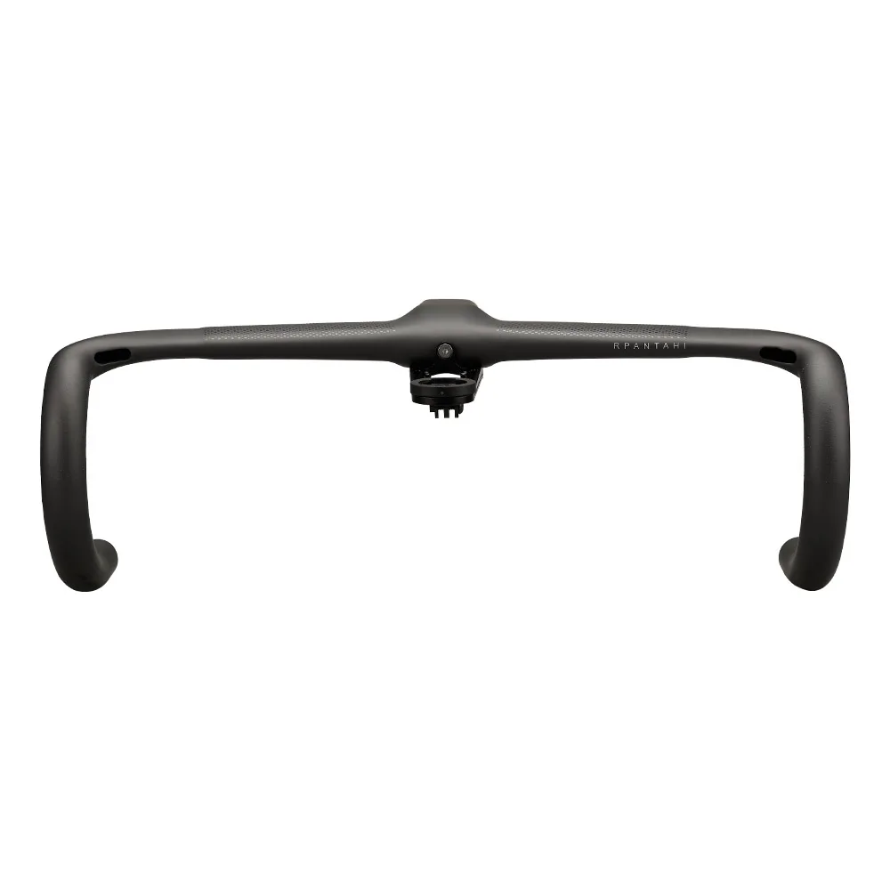Gravel Carbon Lenker -10 ° Integrierter Cockpit-IC-Lenker mit Schaft 28,6 mm internes Kabel, reduziert gebogene Drop-Bar 360–440 mm – Detail 6