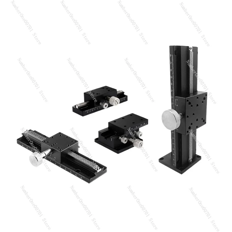 

Z-Axis Dovetail Groove Lifting Sliding Table Manual Rack Gear Adjustment Lwz25/40/60 Precision Fine-Tuning Long Stroke