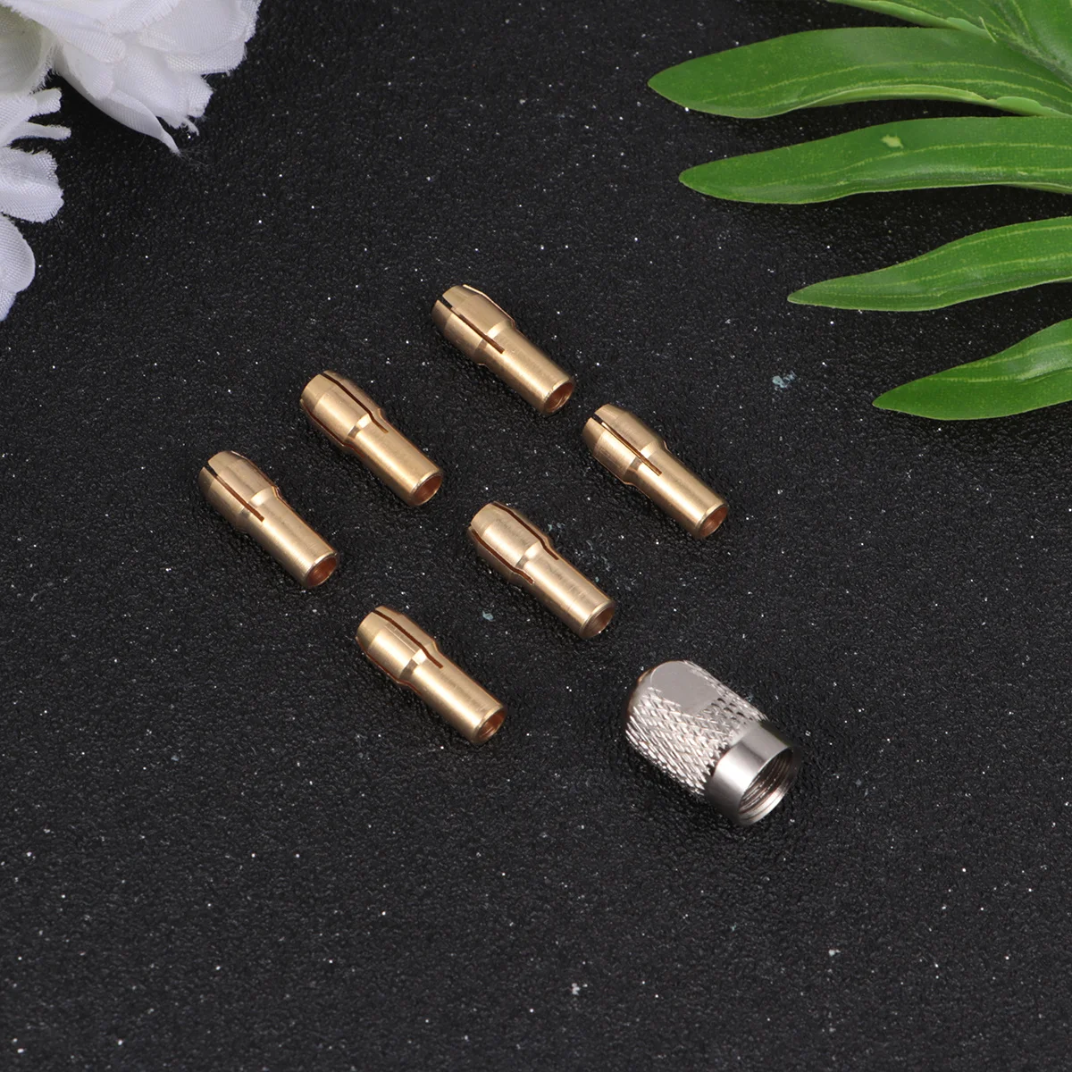 

22 шт., электрический шлифовальный патрон, медный набор цанг для сверления, шлифовальные инструменты, совместимые с булавочными тисками, аксессуары