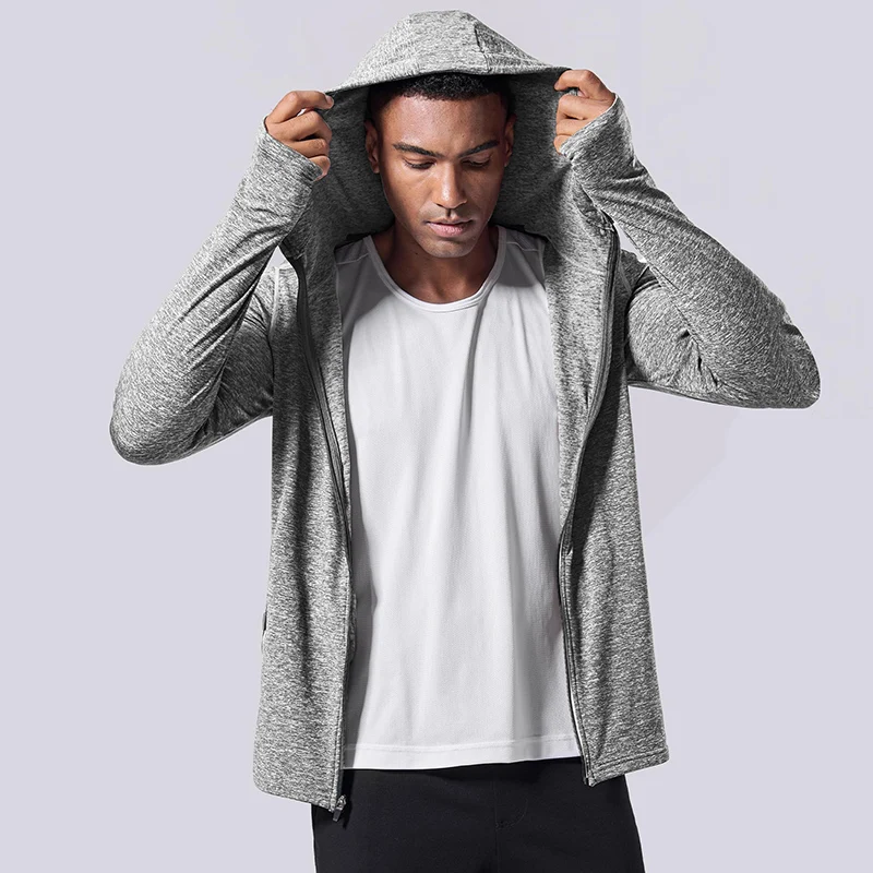 Add fleece for warmth camisetas de hombre Men Running Compression T-shirt Long Sleeve Gym Fitness Sweatshirt Breathable Shirt