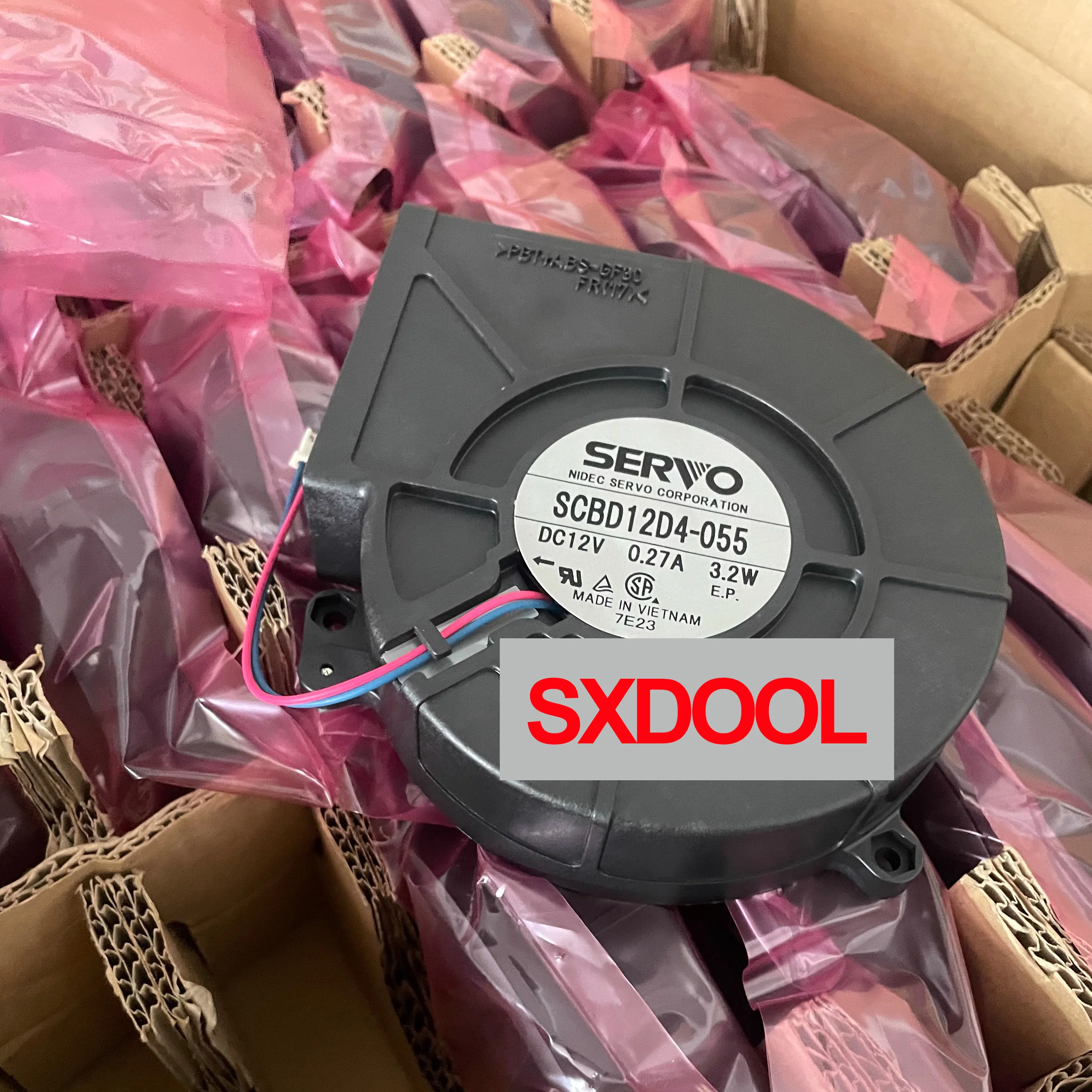 

Новинка для SERVO SCBD12D4-055 12 В 0,27 А 3,2 Вт 2-проводной турбовентилятор охлаждения