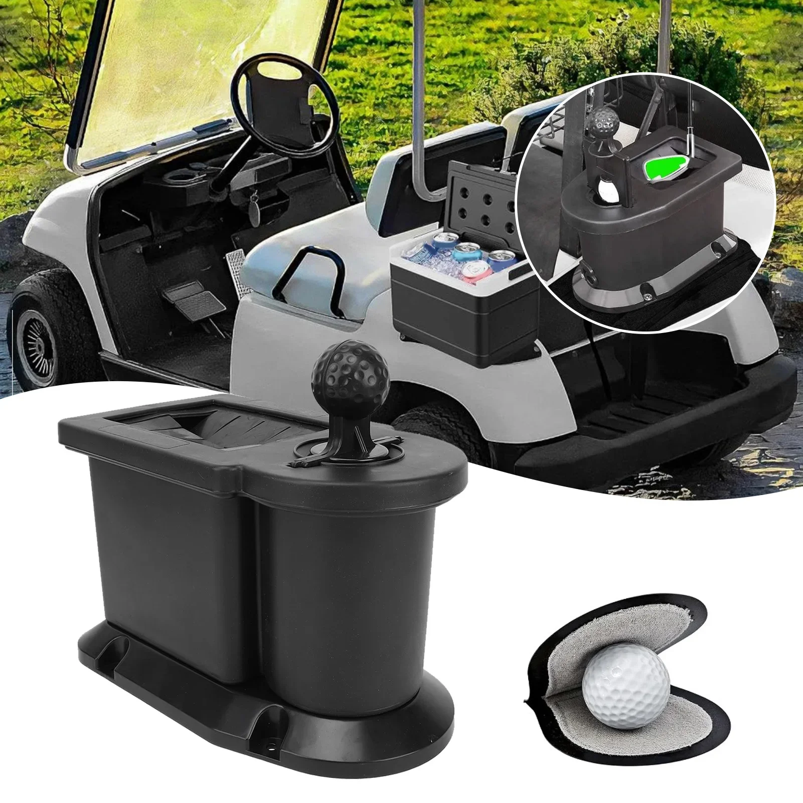 

Golf Cart Club Cleaner Ball Washers Head Cleaner Cart Ball Washer Head Cleaner Replacement for Club Car Gas Electric Golf Cart
