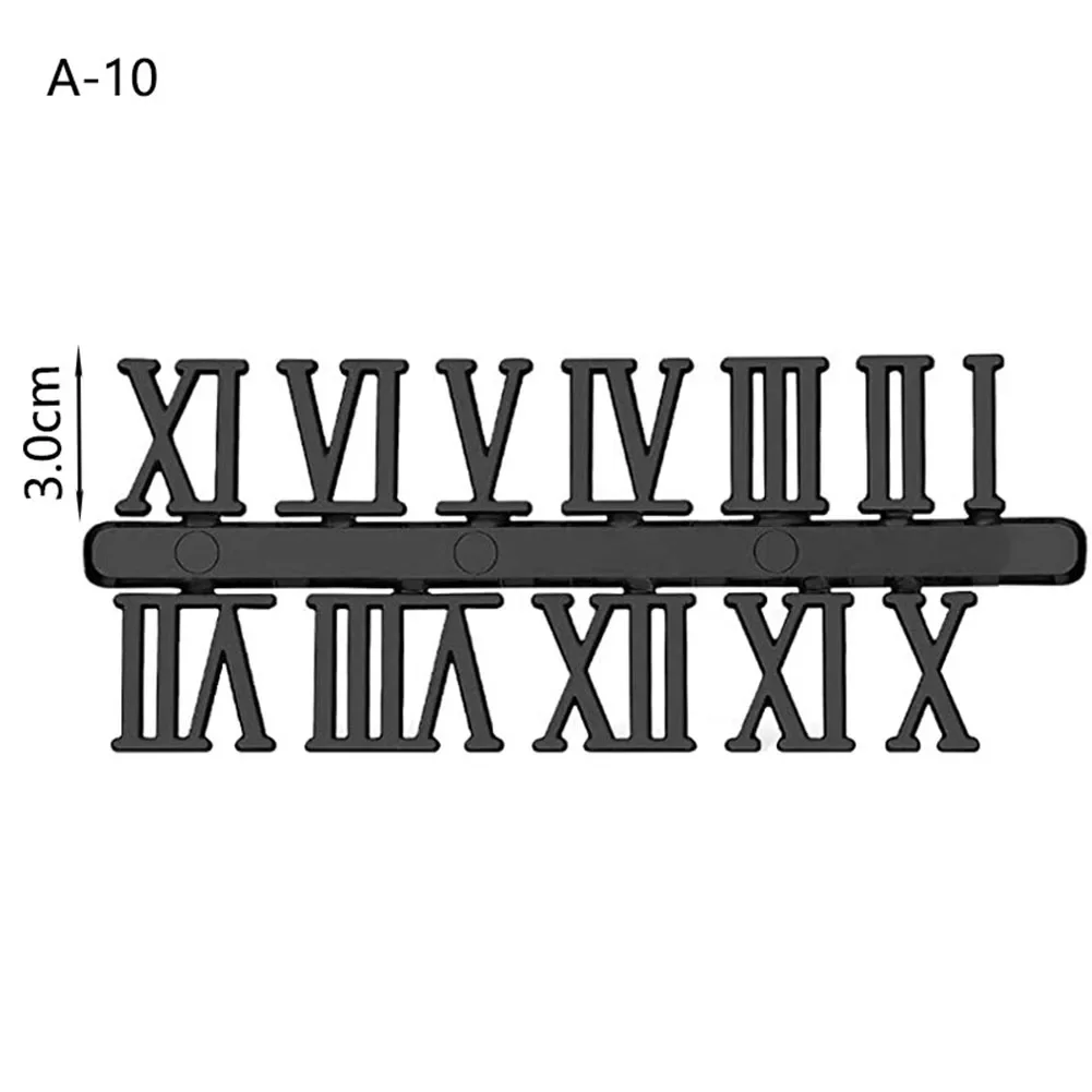 Picture 7: Quartz Clock Numerals DIY Handmade Material Digital Clock Repair Tools Roman Arabic Clock Numbers Accessories Replacement Needle