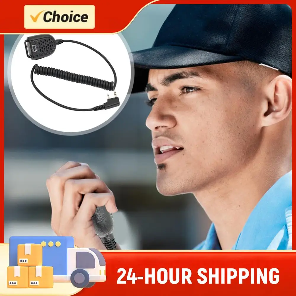 

Walkie Talkie Speaker Microphone Handheld Walkie-talkie Microphone Hand Speaker Mic Microphone for BAOFENG BF-888s UV-5R