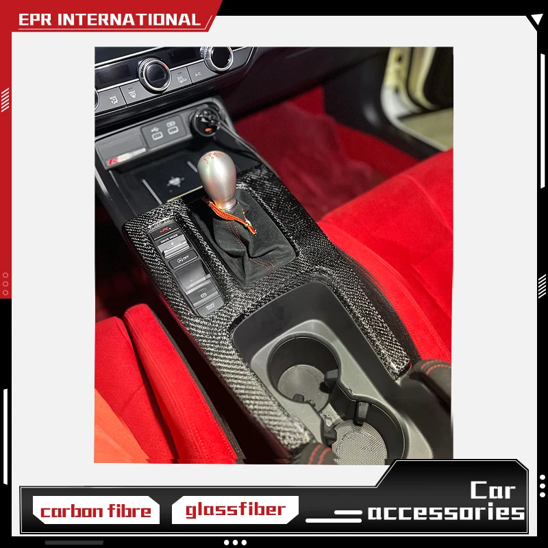 

EPR New STYRE For Honda Civic Type-R FL5 Gear Surround (Stick on type) Dry carbon accessories Enhance exterior appearance