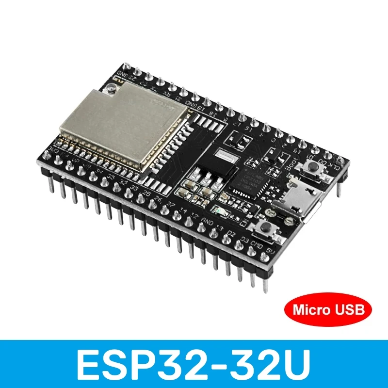 ESP32 مجلس التنمية اللاسلكية واي فاي + وحدة بلوتوث استهلاك الطاقة منخفضة للغاية ثنائي النواة ESP32-32D 32U 32S 30Pin 38Pin