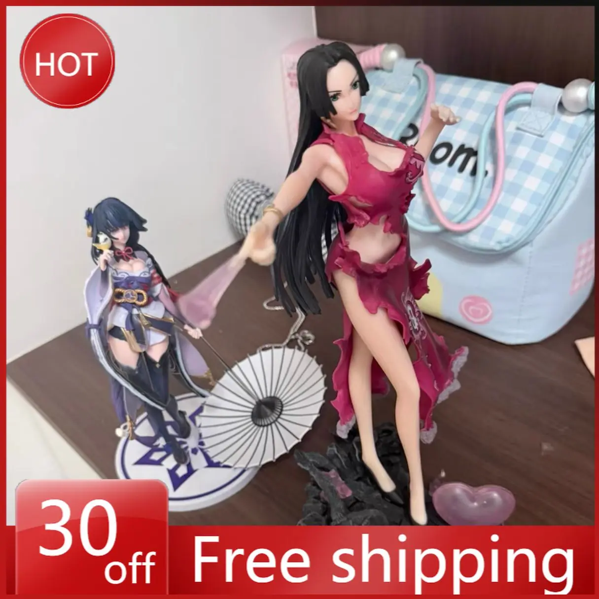 ONE PIECE Anime Figure 30cm Boa Hancock Statue Collection Action Figurine PvcModel Doll Collection Statue for Children Gift Toys