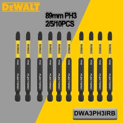 DEWALT PH3 89MM Impact Screwdriver Bits 2/5/10PCS HSS High Hardness Power Tool Attachments DWA3PH3IRB