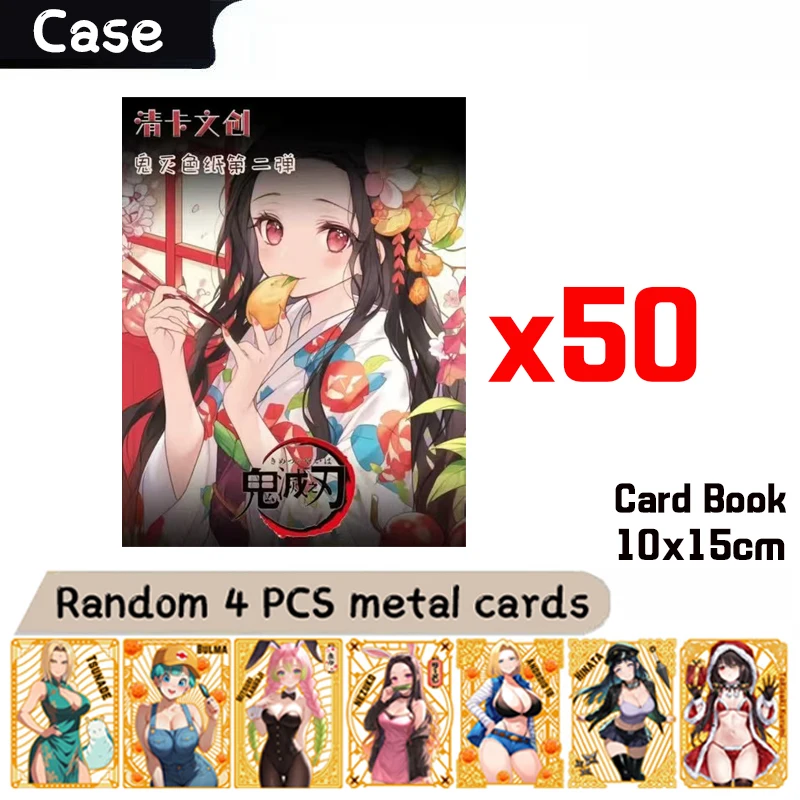 Wholesale 1case Demon Slayer Collection Card Beautiful Anime Waifu Booster Box CCG Doujin Toys And Hobby Gift