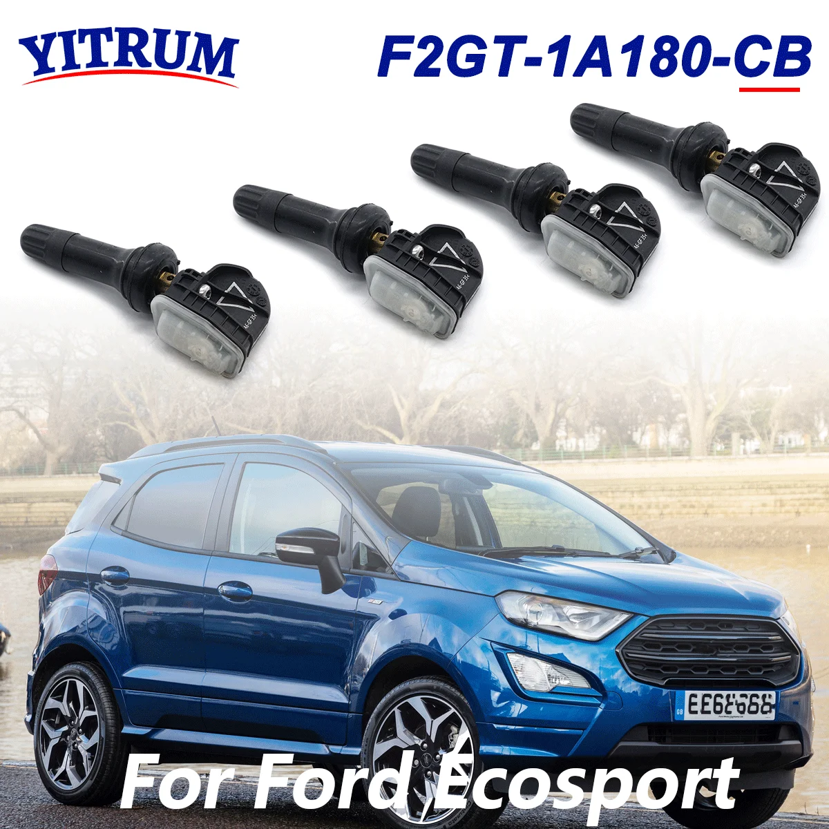 

F2GT-1A180-CB TPMS Tire Pressure Sensor For Ford Ecosport JK8 Edge Explorer Fiesta Focus IV Mondeo MK5 Ranger Transit 433MHz