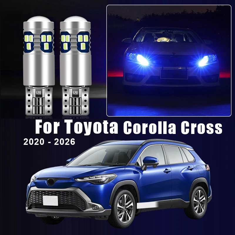 Für Toyota Corolla Kreuz XG10 2020 2021 2022 2023 2024 2025 2026 2 stücke T10 W5W Led-lampen Auto Breite parkplatz Licht Zubehör