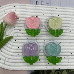 Transparent Floral Bow 3D Bowknot Magnetic Attraction Phone Grip Tok Griptok Phone Holder for IPhone Stand Holder for Magsafe