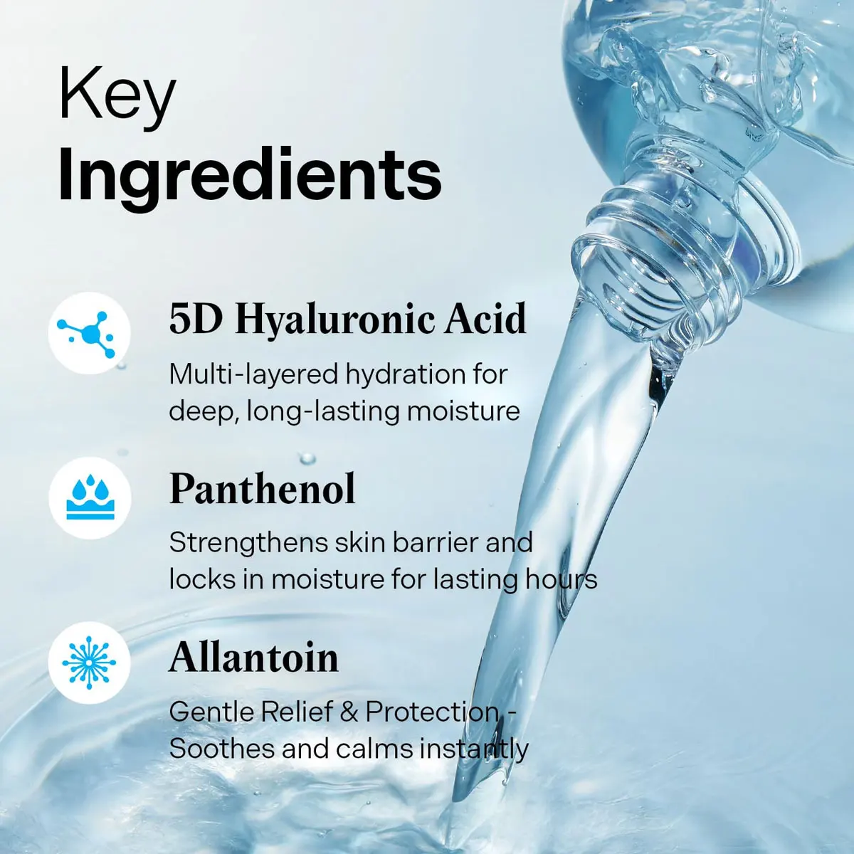 Torriden Dive In Low Molecular Hyaluronic Acid Toner 300ml,Highly Fluid,Refreshing & Non-Sticky,Korean Skincare,Korean Makeup