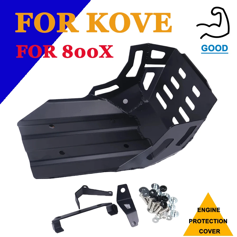 

For KOVE 800X Motorcycle Skid Plate Bash Guard Duty Belly Pan Protector Engine Chassis Protection Accessories