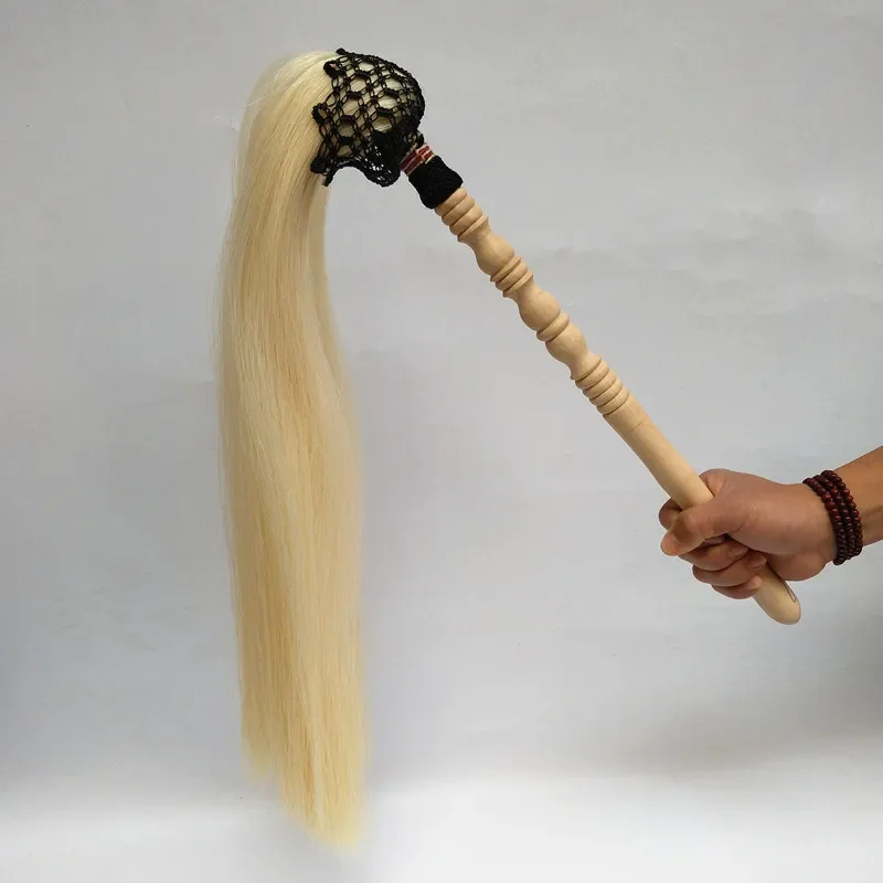 

WuDang Tai Chi Whisk Taiji Articles Brushing Dust Taoist Props Martial Arts Practice Traditional Performance