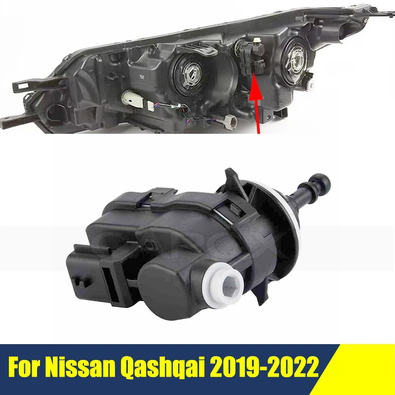 

Headlight Lamp Dimming Regulator Motor For Nissan Qashqai 2019-2022 Dimming Motor Headlights Light Elevation Electric Motor