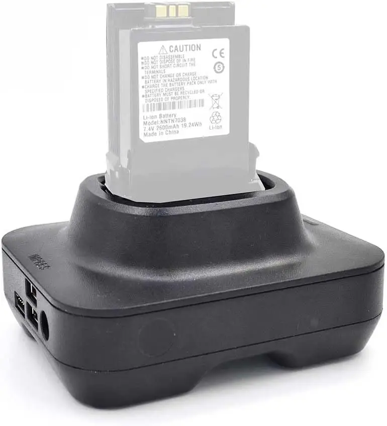 NNTN8845A NNTN8860A Adaptive Single Unit Charger for Motorola Radios APX6000 APX7000 APX8000 SRX2000 APX6000XE PAX7000XE view 3