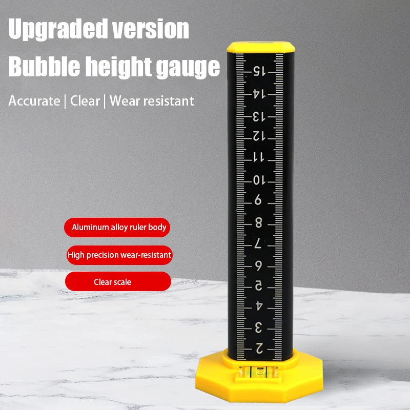 Light Steel Keel Leveling Artifact Ceiling Leveling Special Ruler Equal Height Ruler Gradienter Stick Wall Lay Floor Tiles Tool