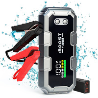 New Design Auto Emergency Jumper Start 16000mah 2000A 12v Booster Starting Device Portable Battery Vehicle Jump Starter for Car