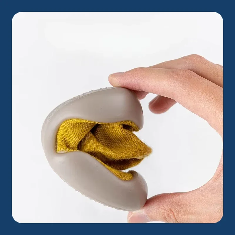 أحذية مشي جديدة للأطفال الرضع أحذية التعليم المبكر نماذج ملصقات القماش جوارب أرضية داخلية أحذية دافئة عالية الجودة