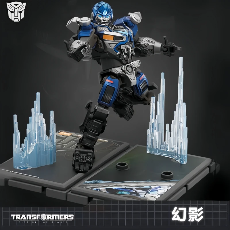 Lanzamiento de producto novedoso, películas oficiales de transformador genuino, Optimus Primes Megatron, bloques de construcción, juguetes, regalo para niño, regalos de cumpleaños