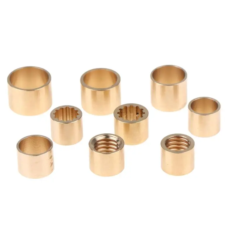 10 قطعة DIY بها بنفسك السنوكر البلياردو النحاس النحاس تجمع جديلة الطويق إصلاح الملحقات 9mm10mm11mm12mm13mm النحاس اكسسوارات #2