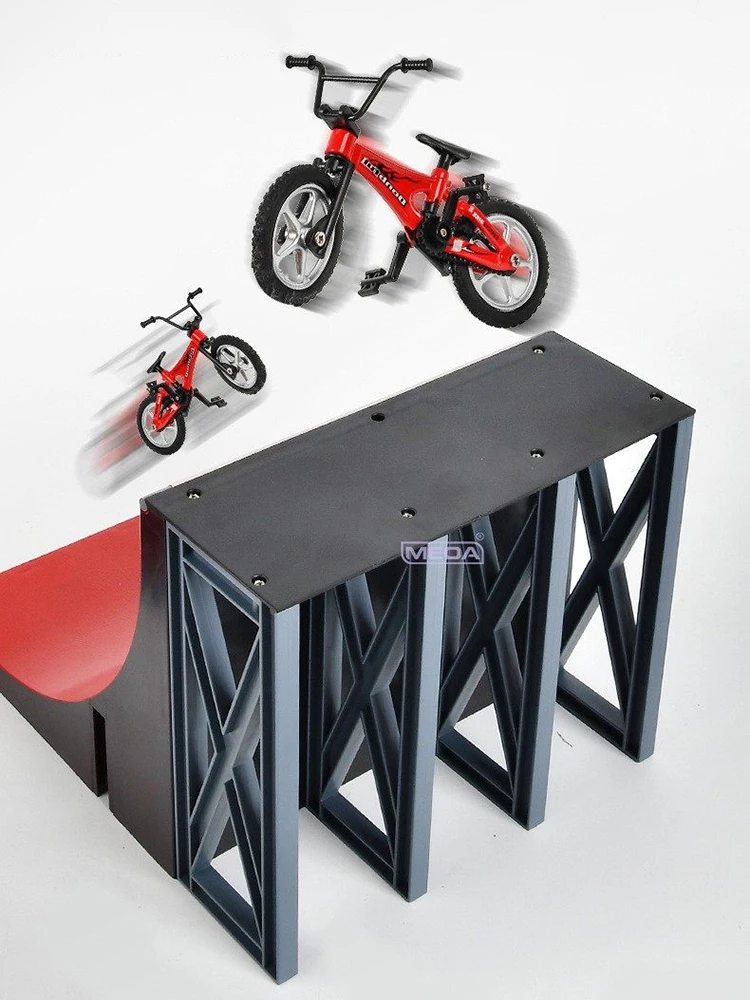 AliExpress MEOA Finger Skateboard Alloy Mountain Bike Finger Bike Desktop Jumping Sliding Climbing BMX Creative Model Toy Children Gift ﻿