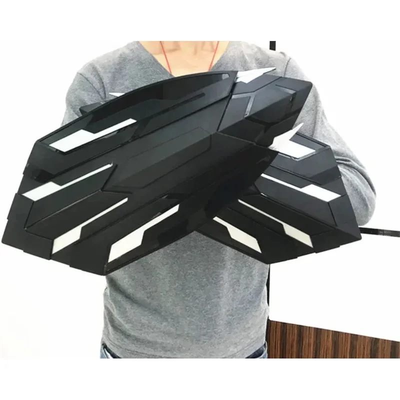 Sky06 Endgame America Hero Captain Shield PVC لعبة قابلة للتشوه درع قابل للسحب خارقة تأثيري الدعامة للأطفال الأولاد Gi66lU &