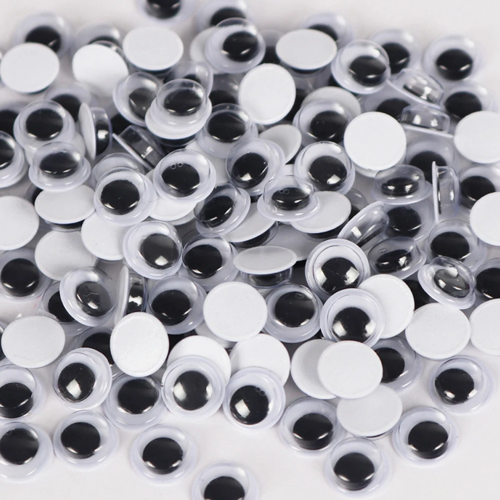 Samoprzylepne naklejki na oczy Świąteczne naklejki na oczy Plastikowe oczy do rękodzieła DIY dla dzieci