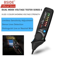 TK HOT BSIDE AVD06 Non-contact Voltage Detector AC 12-1000V Test Pen Circuit Tester Power Socket Live Wire Check Dual Mode with