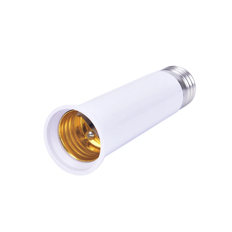 Convertidor de Base de lámpara alargadora E27 a E27, enchufe de lámpara extensor de Base de luz LED