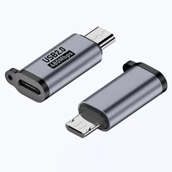 USB Type-C Adapter Type C To Micro USB Male To USB C female Converters For Xiaomi Samsung Charger Data Cable USBC USB C Adapter
