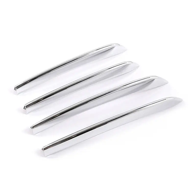 For Mercedes Benz GLC Class X253 2020 ABS Chrome Car Front Fog Light Strips Air Intake Grille Cover Trim Accessories