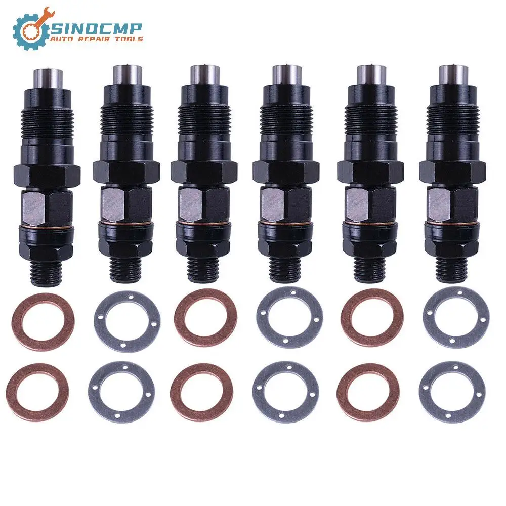 

6Pcs New Diesel Fuel Injectors Set For Nissan Patrol GU Y61 TD42 TD42T Fuel Supply System Fuel Injector Engine Parts