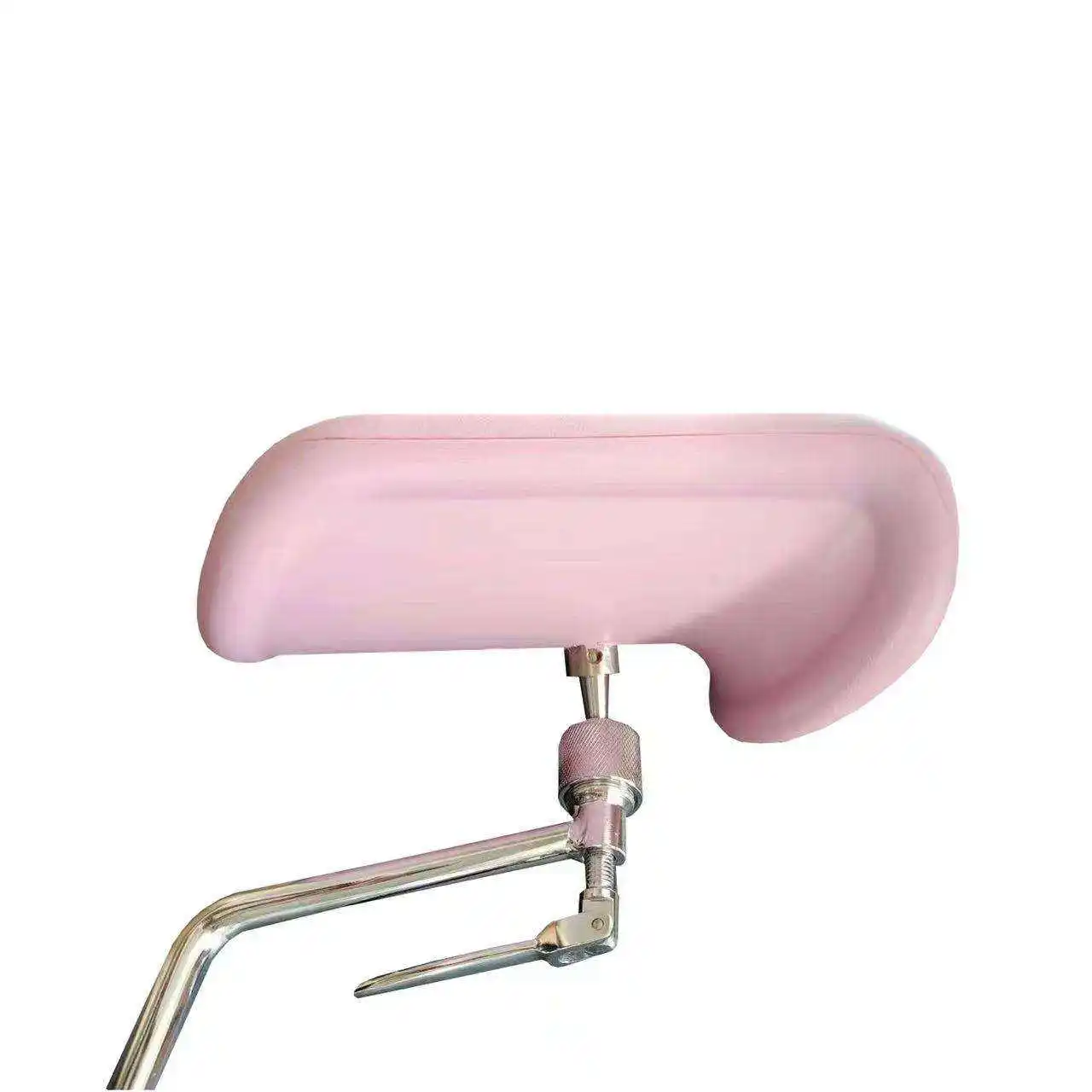 Factory Price Operating Table Accessories Leg Rest Medical Adjustable Gynecological pink Leg Holder Support