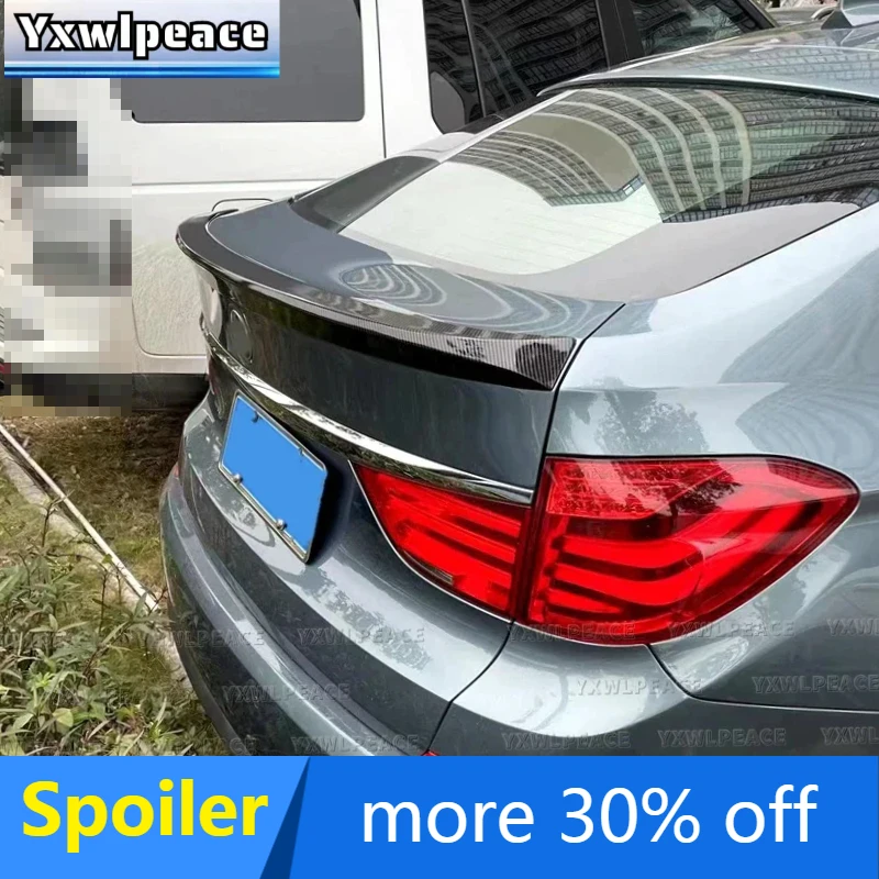 

For BMW 5 Series GT F07 Spoiler 2010-2013 High Quality ABS Plastic AC Style Rear Trunk Lip Spoiler Body Kit Accessories