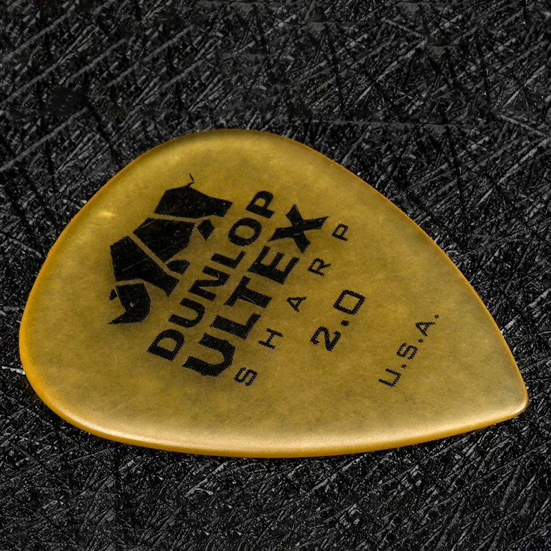 Dunlop Pick. Plectre pour salariés acoustique ou électrique, 433R bal inoceros SHARP corde alermaterial Épaisseur: 0.73/0.90/1.00/1.14/1.40/2.00mm.