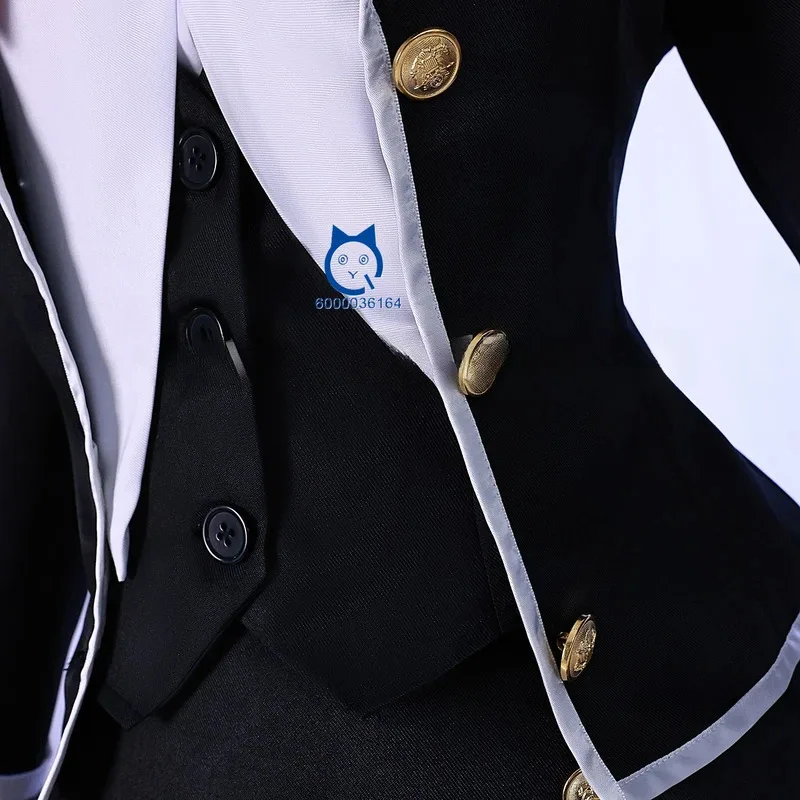 Kostum Cosplay Anime Diablik Penggemar Yui Komori Set Seragam Sekolah Cosplay Manga Gadis Lucu Wanita