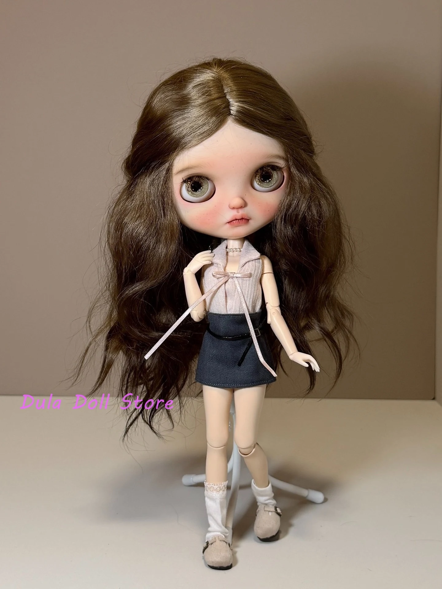 

Dula Doll Clothes Dress Secretary small set for Blythe ob24 ob22 Azone Licca ICY JerryB 1/6 Doll