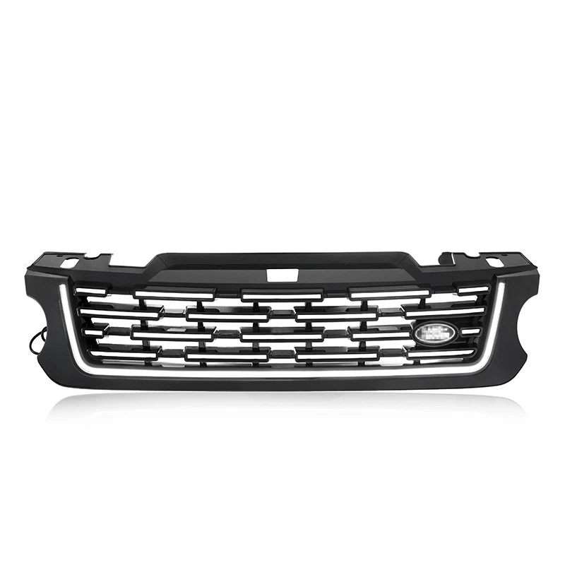 Racing Grille Centre Styling Upper Grills For Land Rover Range Rover Vogue 2013-2017 L405 Changed To 2023 Bumper Grille