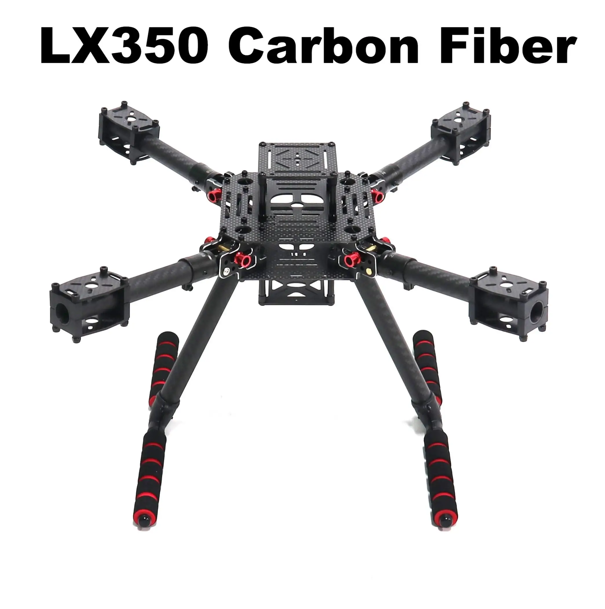 RctoSky – Kit de cadre en Fiber de carbone 350, PIXHAWK2.4.8, contrôle de vol, télémétrie Radio Ardupilot, quadrirotor BLHELI 30A 2212, moteur ESC