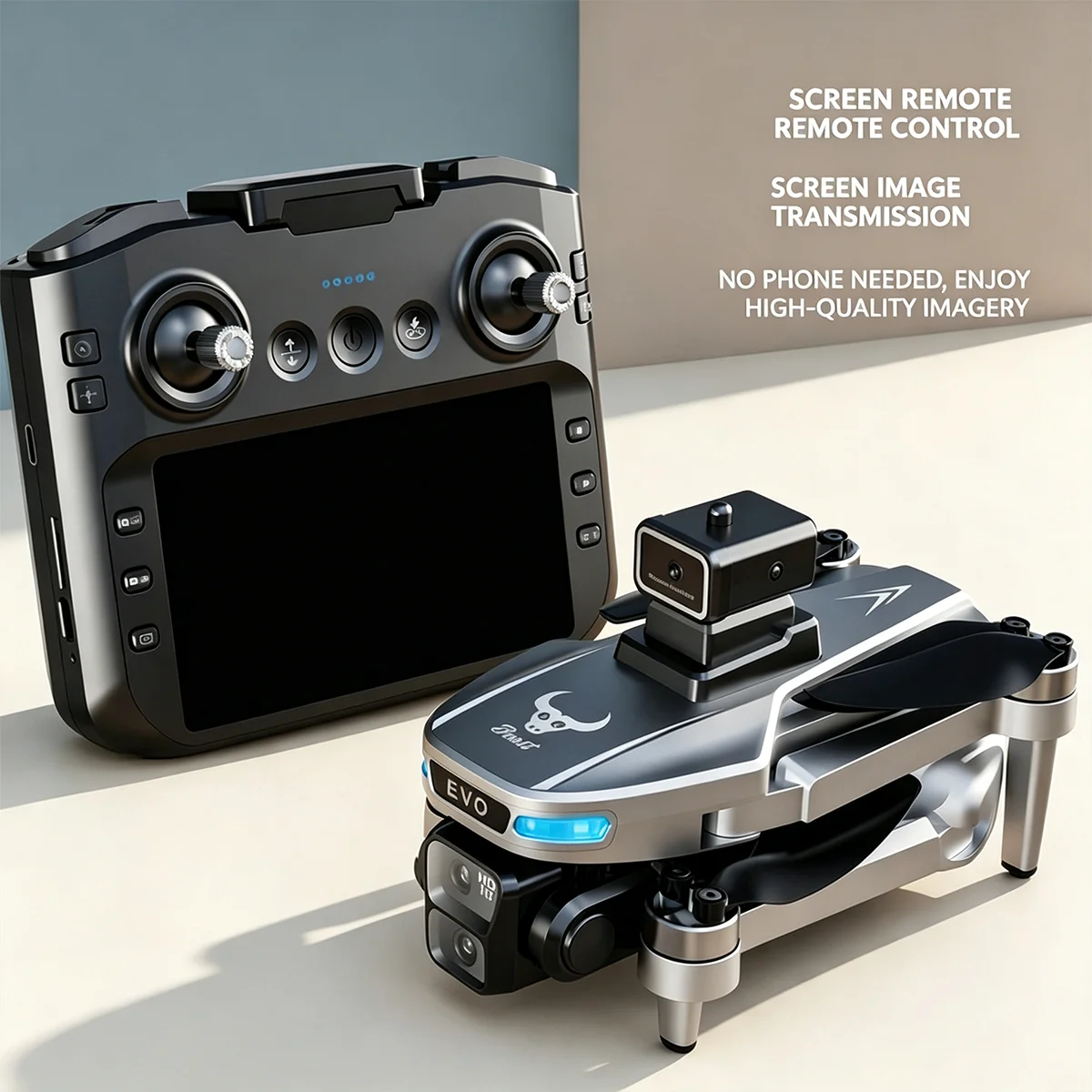 Dron SG901 MAX con GPS, pantal - Drone Controller Screen reseña y precio