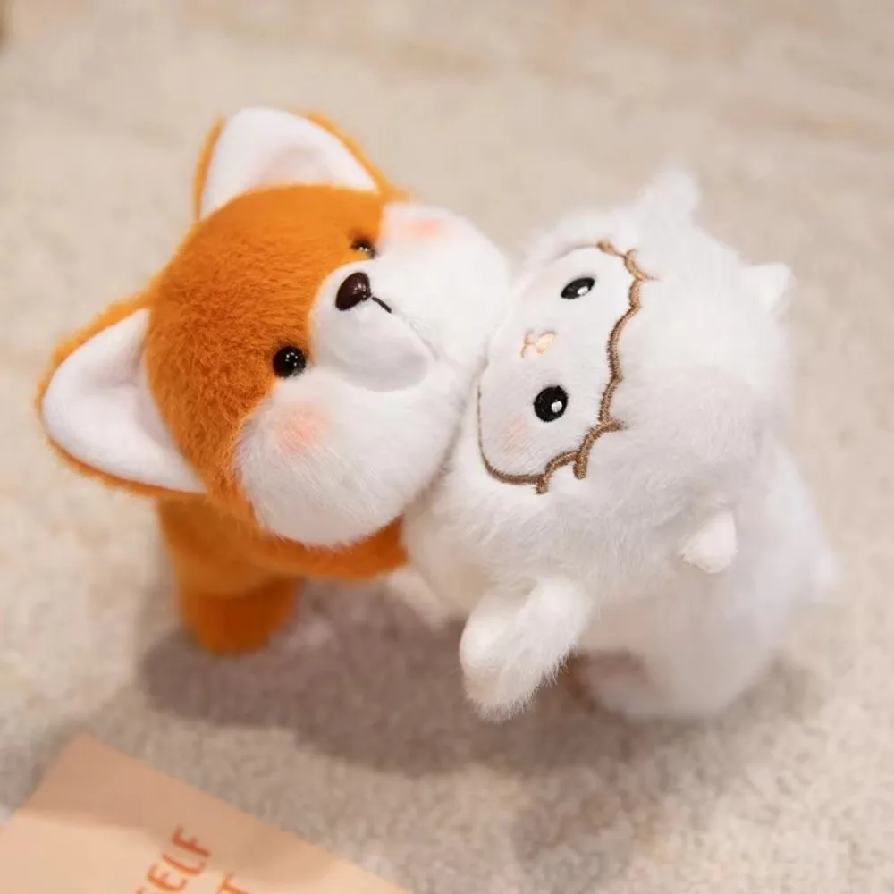 Plush Animal Magnetic Refrigerator Sticker Soft Cute Plush Fridge Magnet Mini Cartoon Stuffed Magnetic Refrigerator Sticker