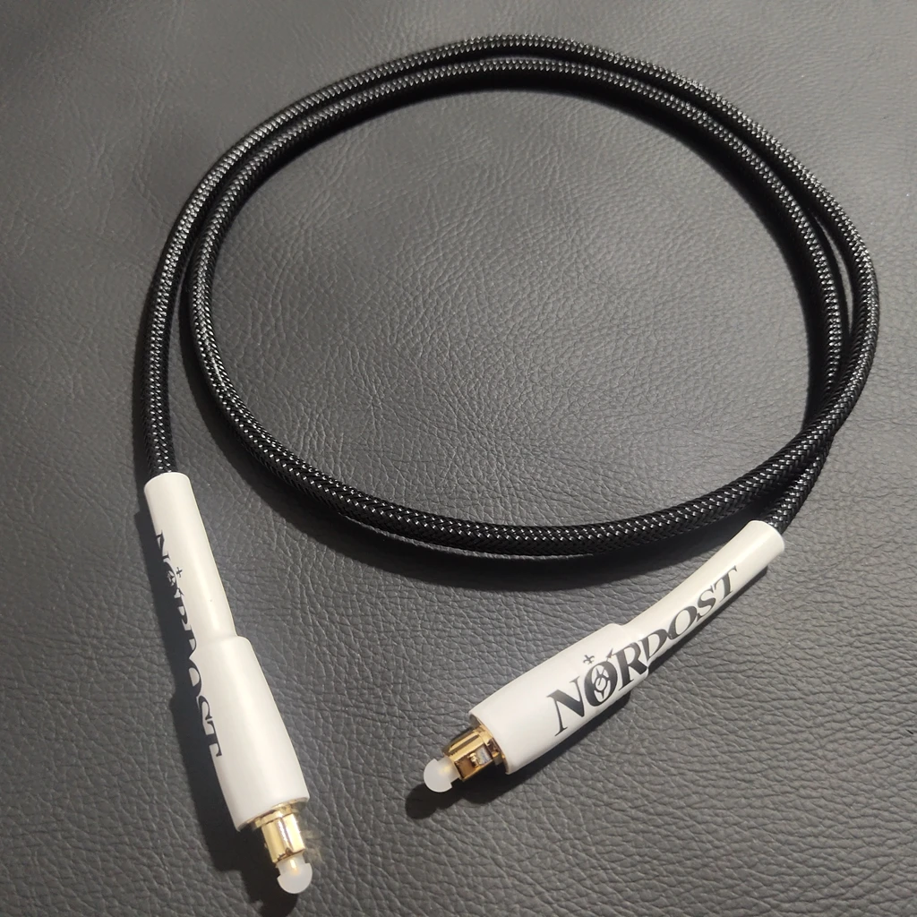 

NORDOST OEM Optic Audio Cable Digital Optical Fiber Cable SPDIF Coaxial Cable DTS Dolby 5.1 7.1 channel square interface