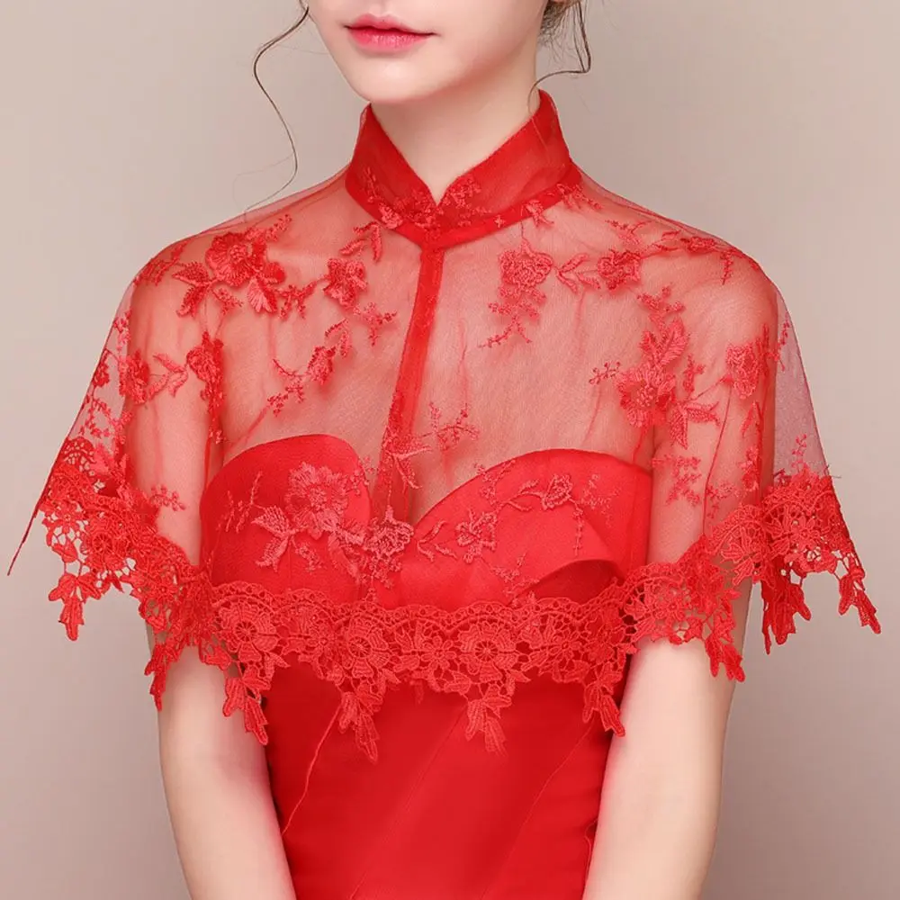 Women Tulle Shawl Wedding Accessories Soft Cape Bride Shawl Wedding Cloak Evening Prom Cape Wedding Bridal Shawl