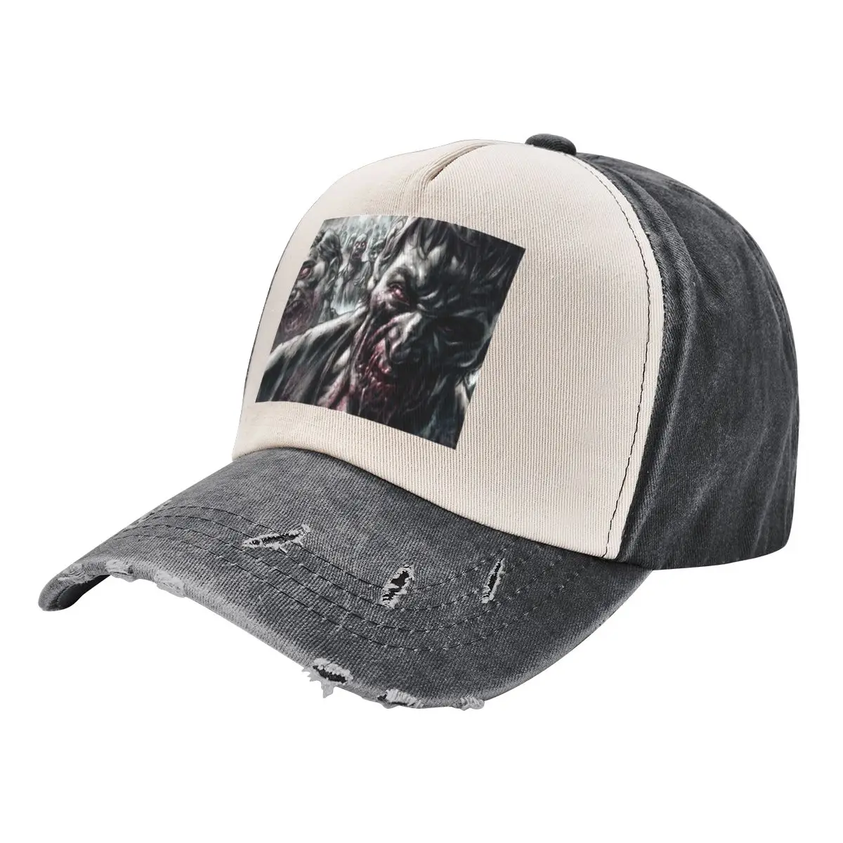 Zombie Horde Baseball Cap beach hat Sunhat Golf New In Hat Women's Hats For The Sun Men's