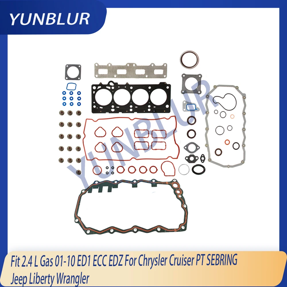 

Engine Parts Cylinder Head Full Gasket Set Fit 2.4 L Gas 01-10 ED1 ECC EDZ For Chrysler Cruiser PT SEBRING Jeep Liberty Wrangler